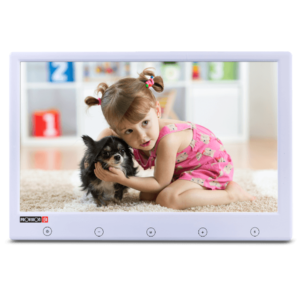 מסך מוניטור לבן 7  PR-IPS7-W