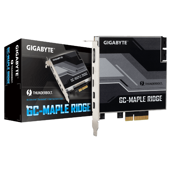 כרטיס הרחבה ללוחות Gigabyte נתמכים  Gigabyte Thunderbolt 4
