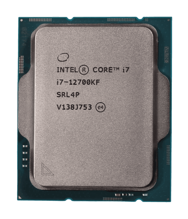 מעבד דור 12 INTEL I7-12700KF Tray 12 Cores 5Ghz NO GPU NO FAN
