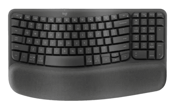 מקלדת ארגונומית אלחוטית LOGITECH LOGI Wave Keys