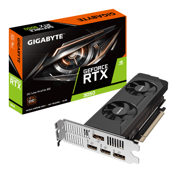 כרטיס מסך Gigabyte GeForce RTX 3050 6GB Low Profile