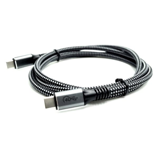 كابل بيانات سريع GOLD TUCH USB3.1 gen 2X2 Type-C to Type-C 20G 3m