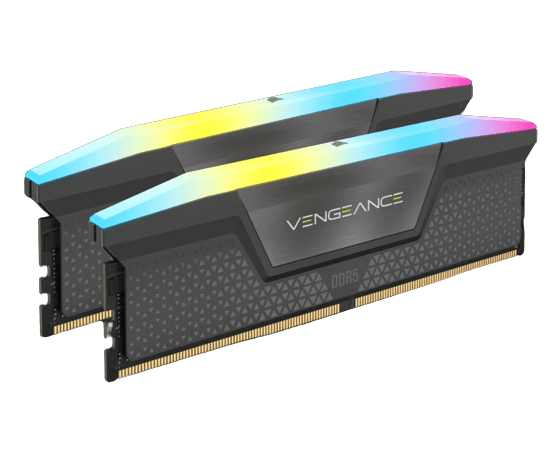ז. לנייח Corsair Vengeance RGB 64GB 2X32 DDR5 6000Mhz C30