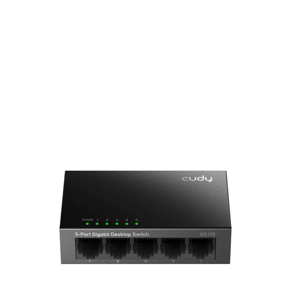 מתג לא מנוהל Switch Cudy GS105 5 port 1GB switch Steel Case