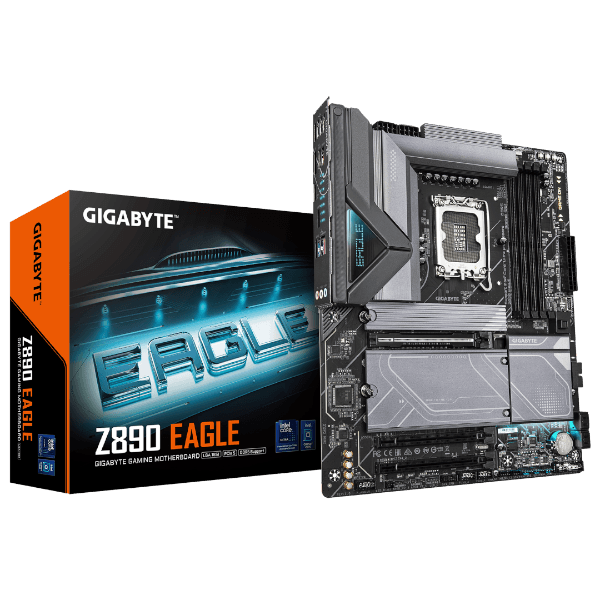 לוח לאינטל דור 15 Gigabyte Z890 EAGLE 2.5GbE 4XM.2 Slots ATX LGA1