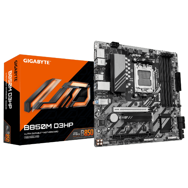 לוח אם GIGABYTE B850M D3HP MICRO-ATX DDR5 AM5 1GB LAN