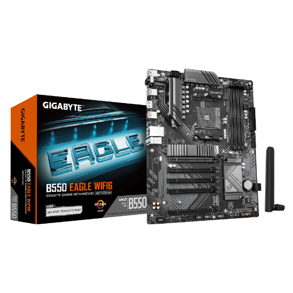לוח Gigabyte B550 EAGLE WIFI6 ATX AM4 DDR4 BT HDMI