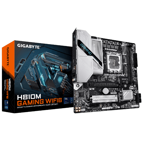 לוח Gigabyte H810M Gaming WIFI6 Micro-Atx DDR5 LGA1851 DP HDMI