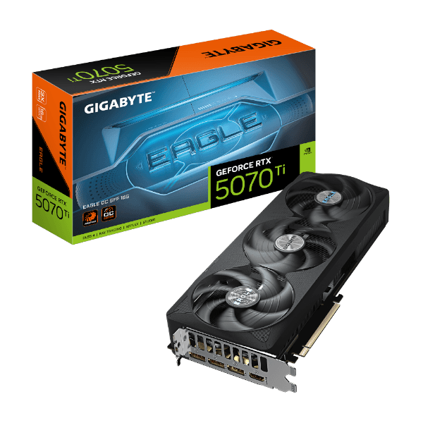 כרטיס מסך GIGABYTE GeForce RTX 5070 Ti EAGLE OC SFF 16G