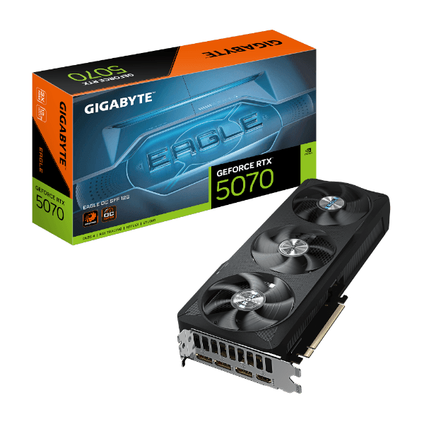 כ.מסך GIGABYTE GeForce RTX 5070 EAGLE OC SFF 12G