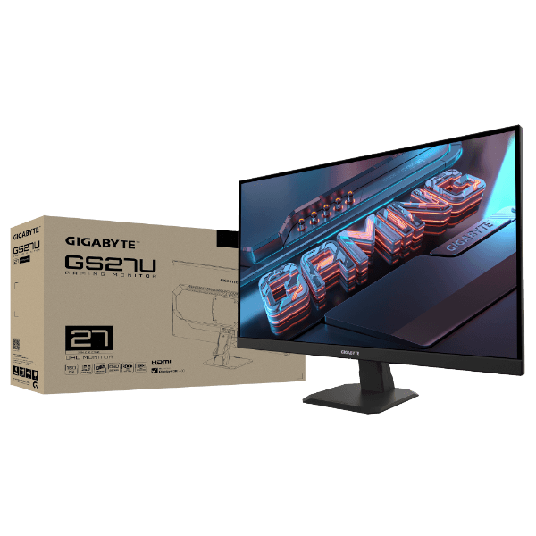 מסך גיימינג Gigabyte GS27U 4K SS IPS 160Hz 1MS HDR Ready