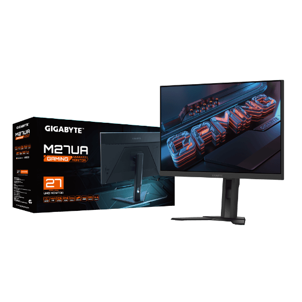 מסך גיימינג Gigabyte M27UA 4K SS IPS 160Hz 1MS HDR USB HUB
