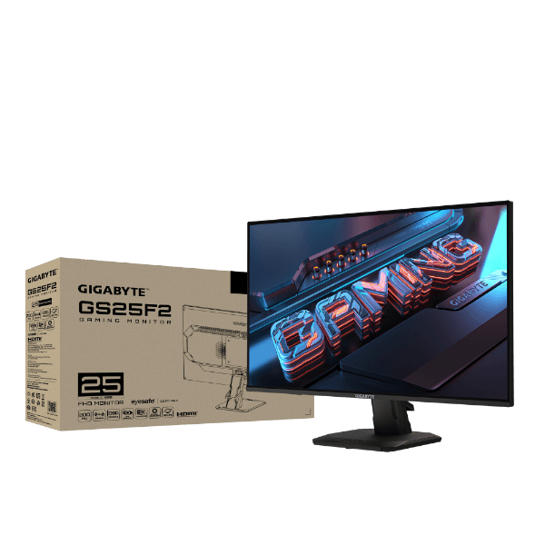 מסך גיימינג Gigabyte GS25F2 24.5 Inch FHD SS IPS 1Ms 200Hz
