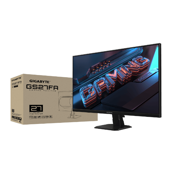 מסך גיימינג Gigabyte GS27FA 27 Inch FHD SS IPS 1Ms 180Hz