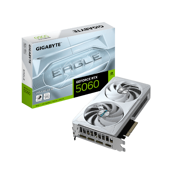 כרטיס מסך Gigabyte GeForce RTX 5060 EAGLE ICE 8GB