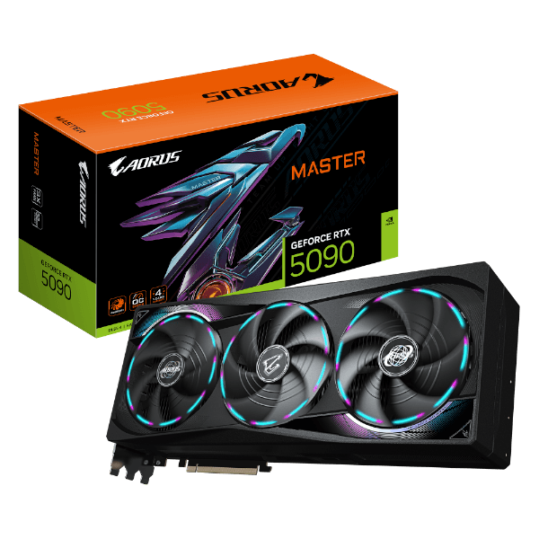 כרטיס מסך AORUS GeForce RTX 5090 MASTER 32G PCIE5