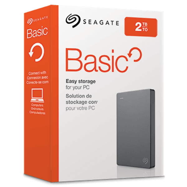 דיסק חיצוני SEAGATE Basic Portable Drive 2TB 2.5 usb 3.0