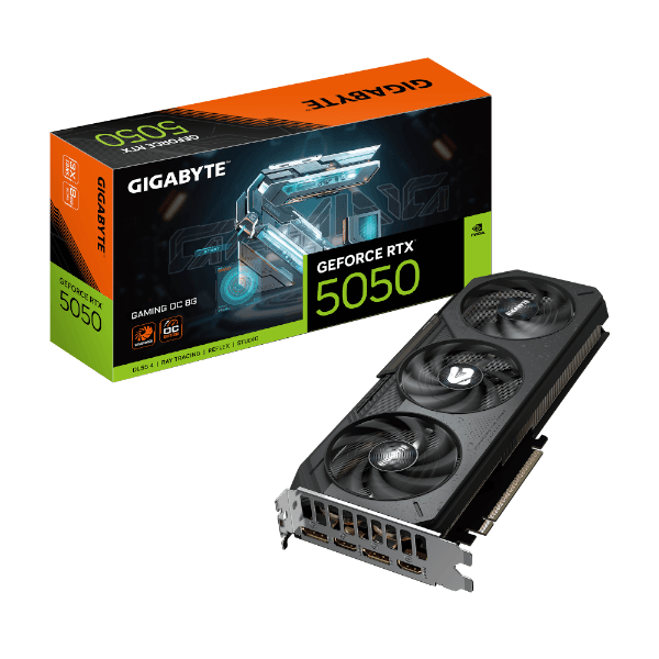 כרטיס מסך Gigabyte GeForce RTX 5050 Gaming OC 8GB 2xDP 2xHDMI