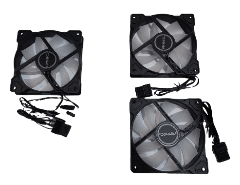 מאווררים למארז Antec 120mm RGB 3 Pack Fan 1 Master+2 SLAVE