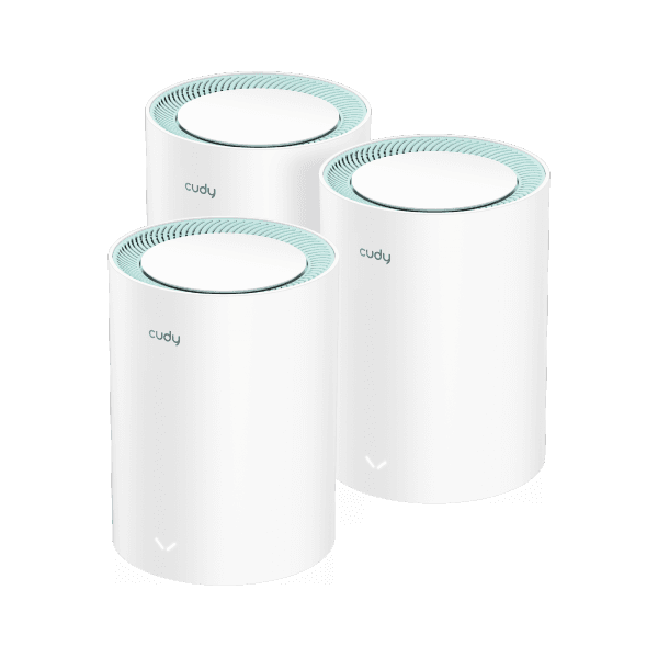 מגביר טווח Cudy M1500 AX1500 MESH WIFI6 System 3 pack
