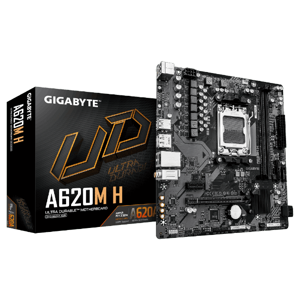 לוח למעבדי Gigabyte A620M H 2.2 DDR5 mATX DP HDMI AM5 AMD
