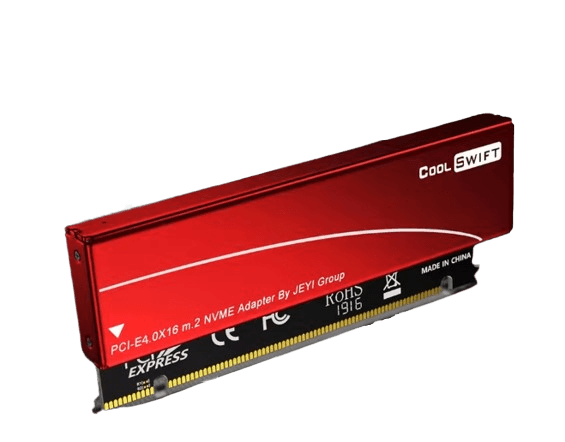 כרטיס הרחבה PCIe x16 to M.2 Adapter w/HS Support 2280 M.2