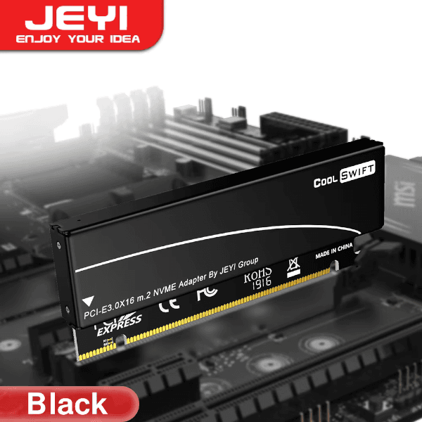 כרטיס הרחבה PCIe x16 to M.2 Adapter w/HS Support 2280 M.2