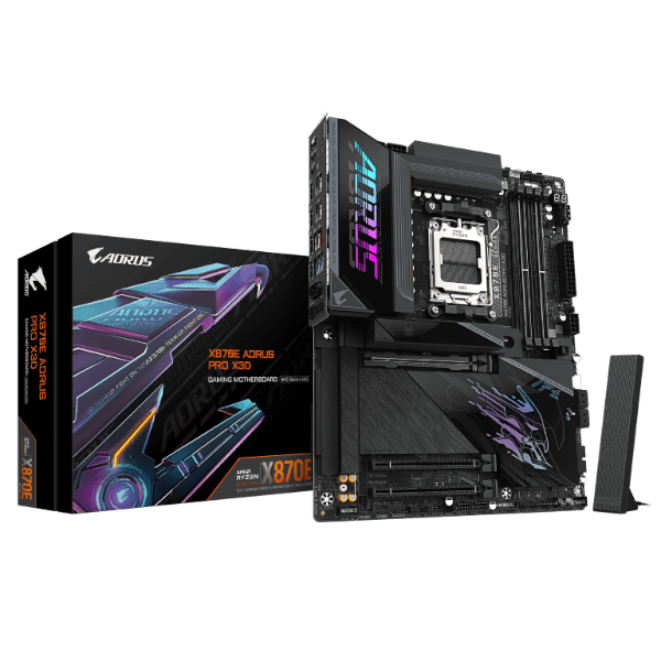 לוח אם Gigabyte X870E AORUS PRO X3D AMD AM5 ATX WIFI7 DDR5