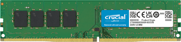 זכרון לנייח Crucial Basic Memory 8GB DDR4 3200Mhz C22