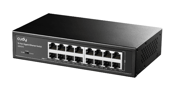 מתג לא מנוהל CUDY GS1016 16 Port Gigabit Ethernet Switch