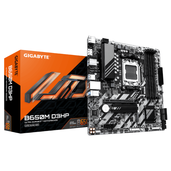 לוח אם Gigabyte B650M D3HP 1.3 DDR5 AM5 Micro-Atx