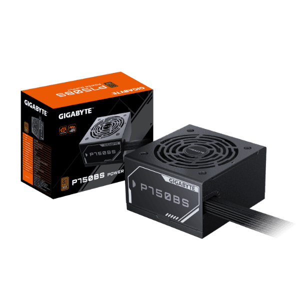 ספק כוח Gigabyte P750BS 750W 80 Plus Bronze 12cm silent fan