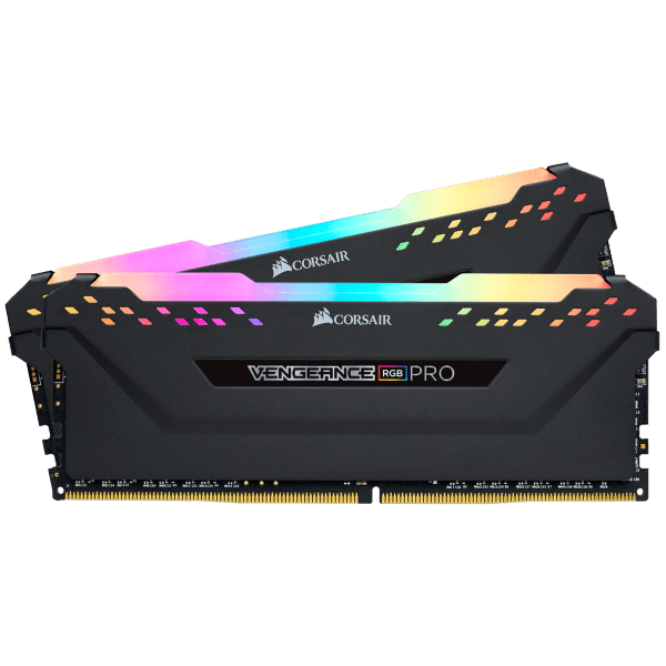 זכרון לנייח CORSAIR VENGEANCE RGB PRO 16GB 2x8GB DDR4 DRAM