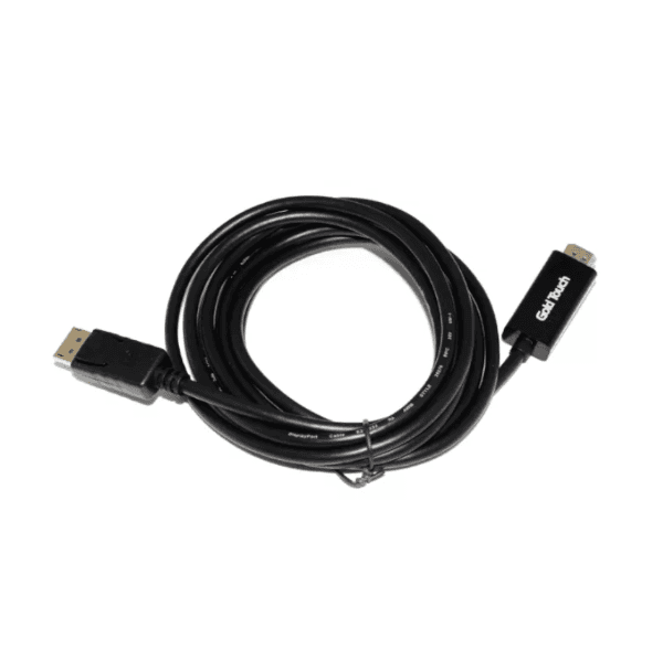 כבל פסיבי DP ל-HDMI אורך 1.8 מטר חד כיווני GoldTouch 4K 30Hz