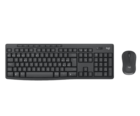 סט אלחוטי שחור Logitech MK370 Combo for Business BT/2.4