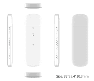 מודם סלולרי ProView U4GW6 WIFI6 4G up to 10 users usb 2.0