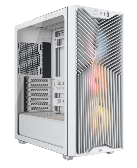 מארז Corsair 3200D RS ARGB Mid Tower ATX White