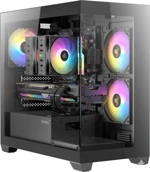 מחשב CX300M ARGB 750W B850M R5-7500F 16GB 1TB NVME RTX 5060