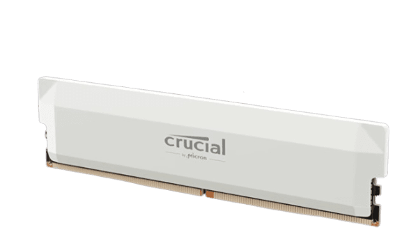 זכרון לנייח Crucial Pro DDR5 16GB 6400Mhz C32 White