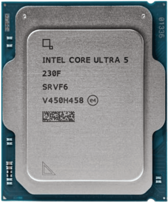 מעבד Intel Core Ultra 5 Processor 230F 10Cores 5Ghz no GPU No Fan