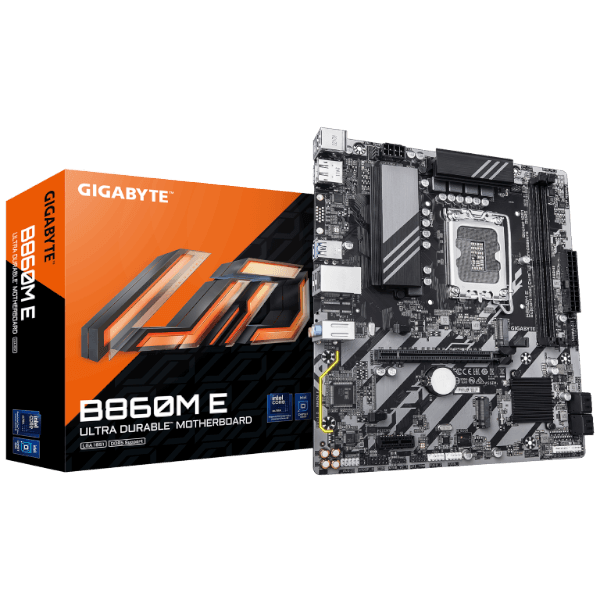 לוח אם Gigabyte B860M E DDR5 LGA1851 Micro-Atx