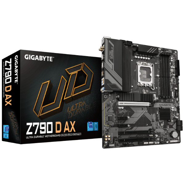 לוח אם Gigabyte Z790 D AX ATX DDR5 UD 2.5GB Lan WIFI6E