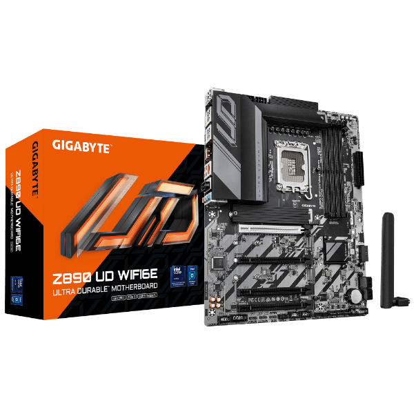 לוח לאינטל דור 15 Gigabyte Z890 UD WIFI6E 1.2 2.5GBE LAN ATX