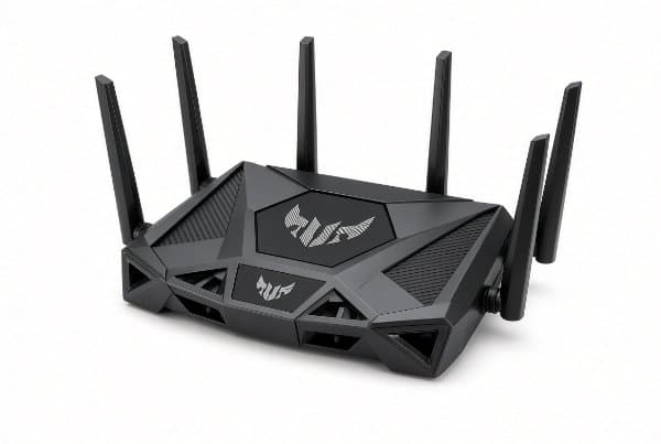 נתב ASUS TUF BE6500 WIFI7 Dual Band 4x2.5G 6 ANT USB Mesh