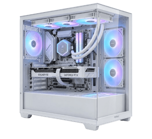 מחשב נייח CX300 ARGB 750W B850M WIFI R5 7500X3D 32GB 1TB 5060 ICE