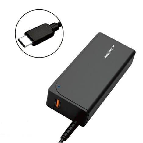 ספק כח אוניברסלי EZcool Universal Power Adapter AD-710 65W Type-C